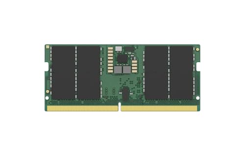 Kingston ValueRAM 16GB 6400MT/s DDR5 Non-ECC CL52 CSODIMM 1Rx8 Mémoire d’ordinateur portable - KVR64V52BS8-16