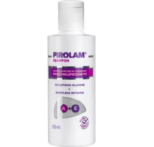 Pirolam Shampoo Anti Schuppen mit Ciclopirox Olamine, Vitamin A + E 150ml