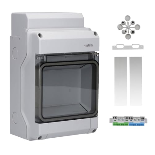 Hensel KV1506 Kleinverteiler 6 TE Aufputz