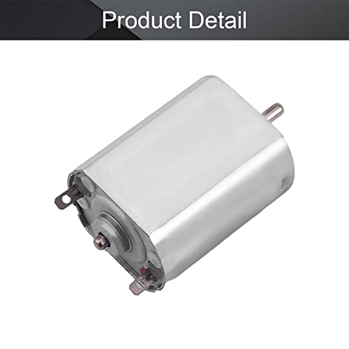 Image of Fielect DC Motor 12V 9000RPM 0.05A Micro Motor Mini Motor Electric Motor Round Shaft for RC Boat DIY Airplane Toys Model DIY Hobby