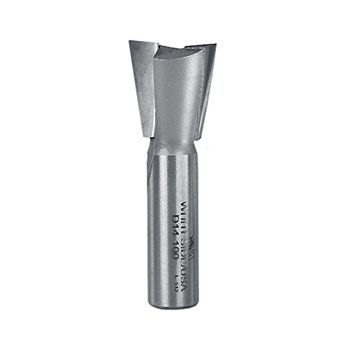 Whiteside Router Bits D14-100 Dovetail Bit with 1-Inch Large Diameter and 7/8-Inch Cutting Length