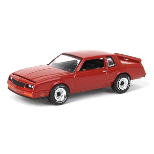 Greenlight 1985 Chevrolet Monte Carlo SS 1/64 Burgundy miniatura 1