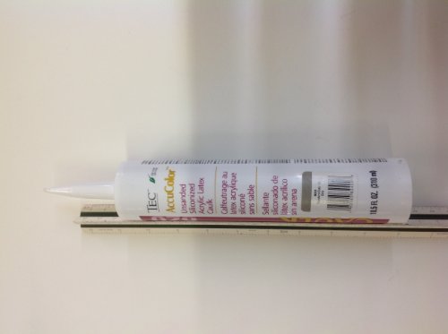 Accucolor Siliconized Unsanded Acrylic Caulk 933 Standard Gray