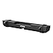 ARIES 2157000 TrailCrusher Black Steel Jeep Wrangler JK Rear Bumper, 12,500 lbs Shackle Rating
