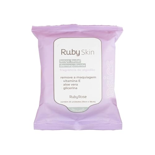 Lenço Demaquilante Basics HB203 Ruby Rose