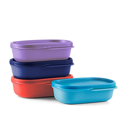 El Mejor Listado de Loncheras tupperware los 5 más buscados. 37 Tupperware Plastic My Lunch Contenedor interior de 4 piezas (Multicolor)