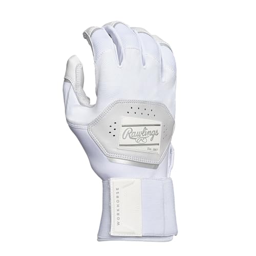 Image of Rawlings | Workhorse Baseball Batting Gloves | Compression Strap | Adult Sizes | Multiple Colors
