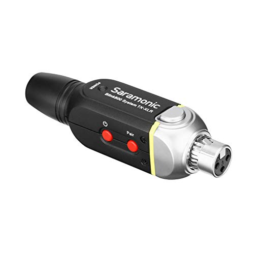 Saramonic 5.8GHz Wireless Plug-On XLR System para Micrófonos Dinámicos y a Batería con Receptor Plug-in XLR (Blink 800 B2) (BLINK800B2) miniatura 5