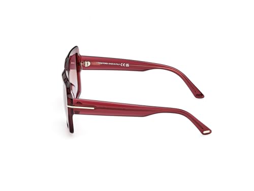 Tom Ford Sunglasses FT 1082 66Y Shiny Dark Red /2