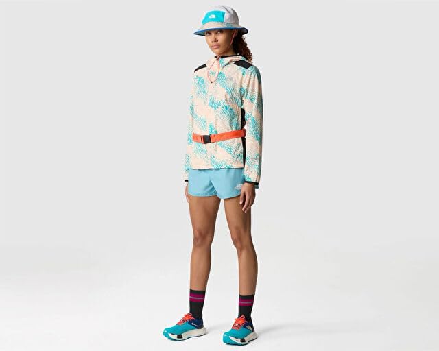 The North Face Limitless Run Womens Shorts Reef Waters Sz M