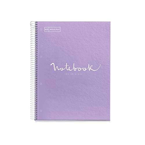 MIQUELRIUS - Cuaderno Notebook Emotions - 1 franja de color, A4, 80...