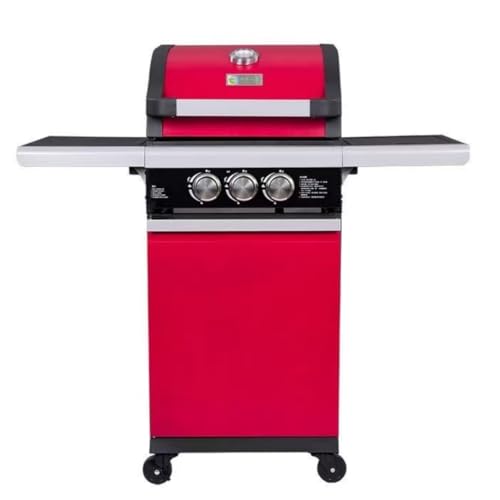 COMEDYKING バーベキューコンロ 焚き火台 パティオガーデンバーベキューガスストーブ屋外調理用,ダブルバーナーバーベキュープロパンガスグリル、サイドファーネス付き BBQコンロ 8〜12人用 ピクニック キャンプ パティオ 裏庭 クッキング (38