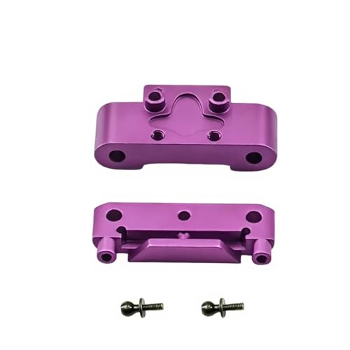 Paroi avant en aluminium Losi Micro-B 1/24, la mise à niveau robuste pour votre buggy RC violet