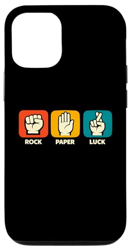 Rock Paper Luck Funny �|�W�e�B�u�o�C�u �C���X�s���[�V���� ���b�L�[ �X�}�z�P�[�X iPhone 12/12 Pro �p