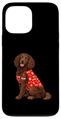 American Water Spaniel Mom I Love Mom �n�[�g �^�g�D�[ �X�}�z�P�[�X iPhone 13 Pro Max �p