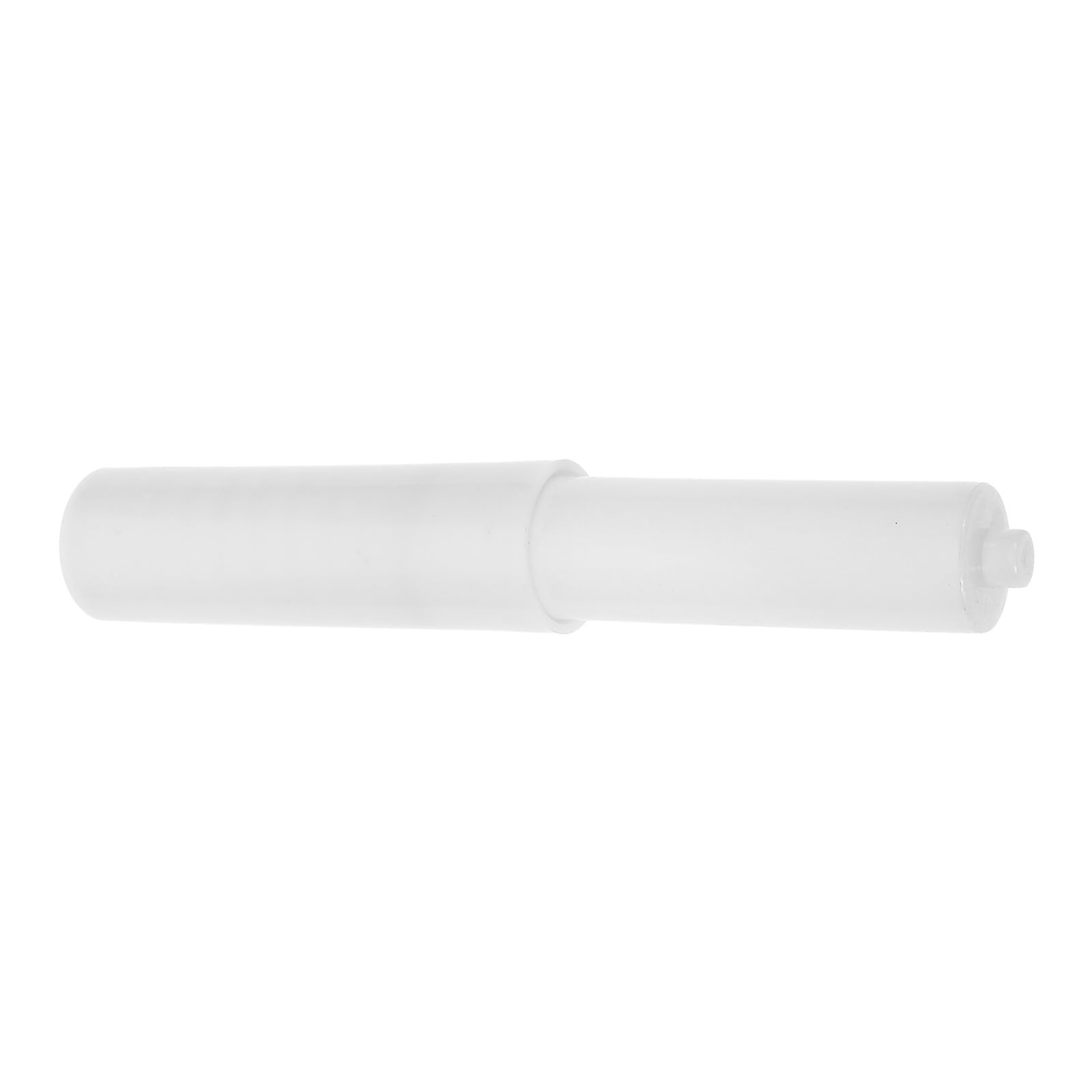 Hohopeti Porta Carta Igienica in Plastica Abs Regolabile Asta Telescopica Antiscivolo Compatibile per Bagno e Cucina, Supporto Portarotolo Pratico per Carta Igienica e Fazzoletti