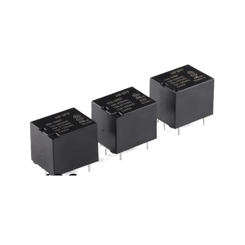 Relé JQC-3FF 005-1HST para solucionar fallos de encendido en circuitos y placas de 5V