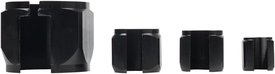 Braided hose black engine dress up kit radiator vacuum fuel oil jacket -