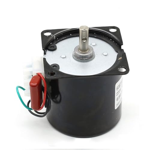 1pcs 60KTYZ 220V AC Gear Motor Low RPM Metal Gearbox Reducer Reversible Rotation Turntables Industrial Equipment Automat(10rpm)