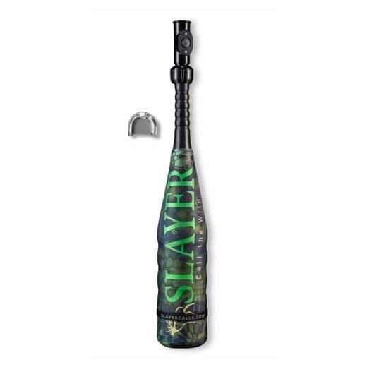 Slayer Calls | External Elk Call with Bugle | Enchantress Push Button Design | Dark Camo Cover…