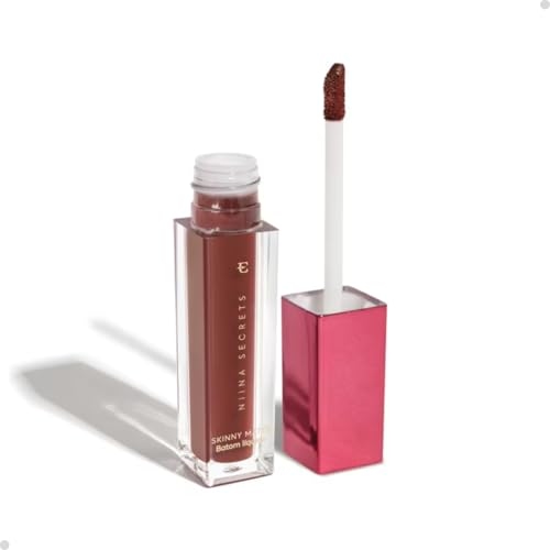 NIINA SECRETS BATOM LÍQUIDO SKINNY MATTE CASTANHO/BEG 5ml NIINA SECRETS BATOM LÍQUIDO SKINNY MATTE CASTANHO/BEG 5ml