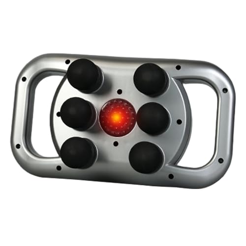 Pistolet de massage silencieux à percussion profonde avec 6 embouts pour la relaxation du corps