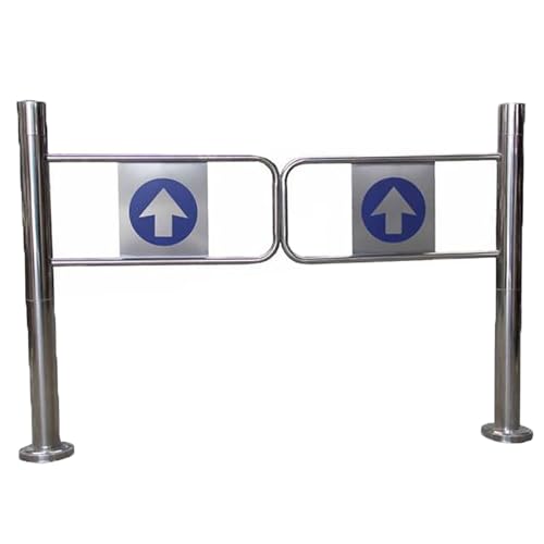 EliteBloom Automatic Closing Safety Swing Gate for Supermarkets, Warehouses &