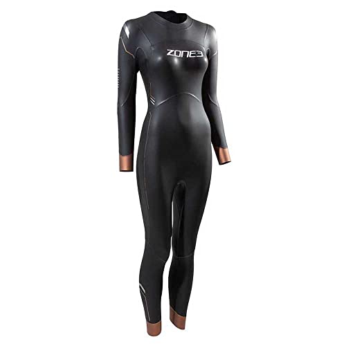 ZONE3 Women's Thermal Agile Wetsuit For Open Water Swimming, Full Body Diving Suit For Snorkelling, Surfing (S)