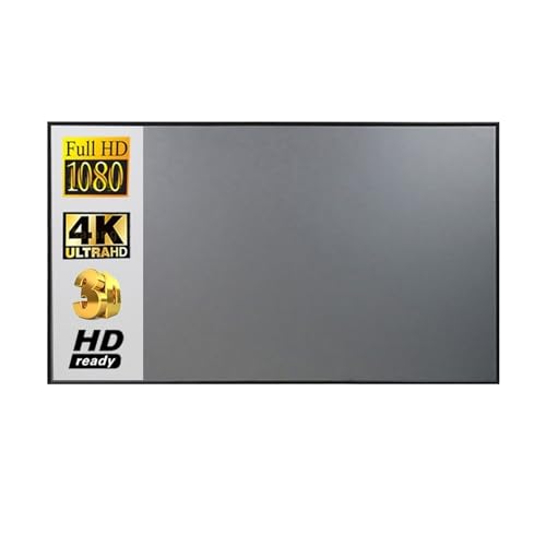 Pantalla de proyección para cine en casa y jardín: tu pantalla de proyector 3DHD de 120"