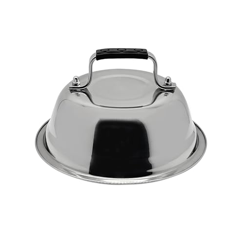 Outset Burger Cheese Melting Dome for Grill, Griddle, and Stovetop