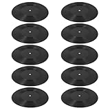 Robustes et faciles à installer : fabriqués en plastique, ces disques vinyles noirs de 30 cm (12 pouces) s'installent facilement et offrent une expérience de décoration simple, idéale pour les pochettes d'albums et la décoration esthétique de votre chambre