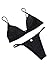 Produktbild QingJiu Frauen Push-Up Gepolsterter BH Strand Bikini Set Badeanzug Bademode