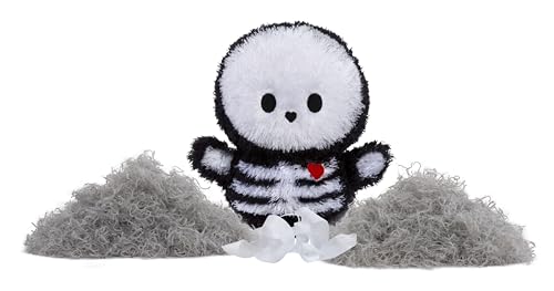 fluffie stuffiez halloween mummy small collectible feature plush surprise reveal unboxing with huggable asmr fidget diy fur pulling ultra soft fluff