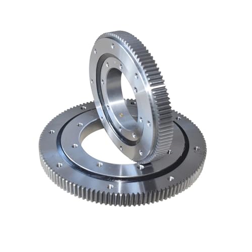 External Gear Bearing Ball slewing Ring Bearing 011.10.100/011.10.120/011.10.150/011.10.180/011.20.200 Support (Color : 1 pcs Threaded Hole, Size : 011.10.120)
