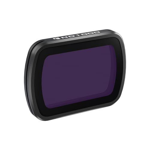 Freewell Filtro de densidad neutra ND1000 para Osmo Pocket 3 - Óptica de color neutro, tecnología GimbalSafe