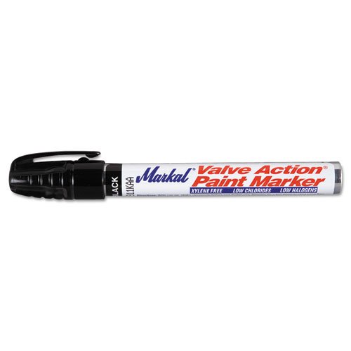 Markal Paint-Riter Valve Action Paint Marker - Black - 1 Pen