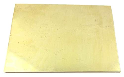 Feuille de laiton H62 de haute pureté idéale pour les maquettes d'art