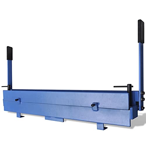 vidaXL Máquina Plegadora Manual de Metal 930 mm Herramienta Dobladora de Chapa