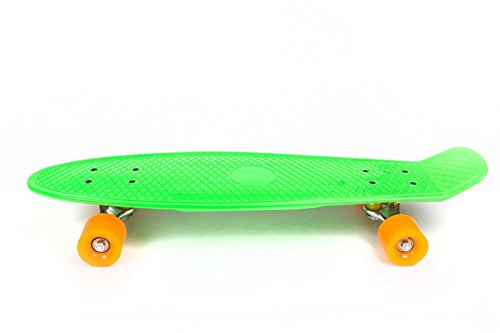 Skateboard Bodyline Vert en PVC Légère : Fini les Planches Lourdes à Transporter