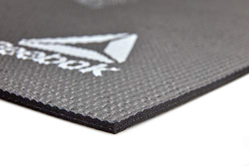 Image of Reebok RAYG-11030BK Yoga Mat, 4 mm (Black)