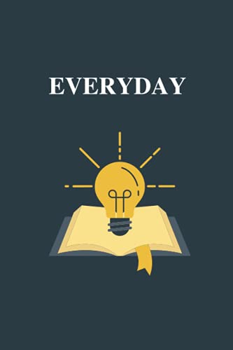 EVERYDAY: Beautiful blank lined notebook /journal (6×9 in _ 120 pages ) image 2