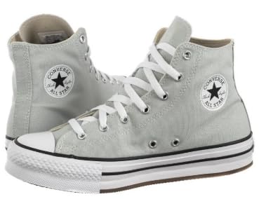 Converse A13122C Undefined's Ct As Eva Lift Hi Rainwashed - Zapatillas deportivas, Azul claro, 4 Big Kid