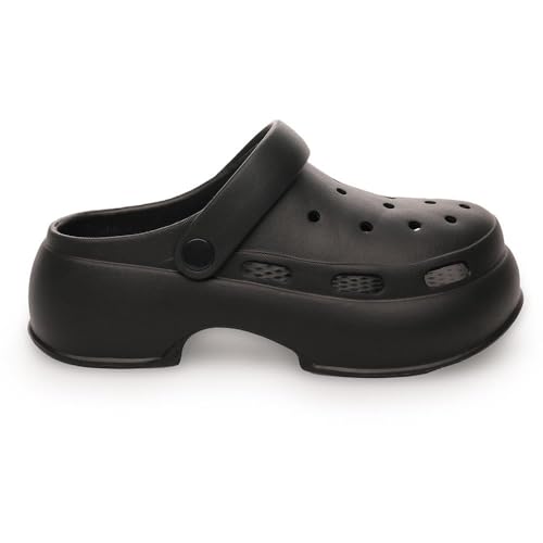Sabots talons compensés A2Z pour femmes | Mules de jardin légères et antidérapantes