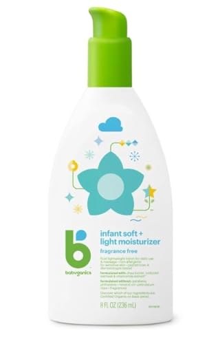 Image of BabyGanics Infant Soft & Light Moisturizer, 8oz Pump Bottle