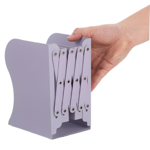 Présentoir à journaux métal porte-documents rétractable pour bureau