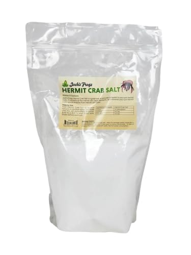 Josh's Frogs Hermit Crab Marine Salt and Scooper (Makes 8 gallons of Salt Water)