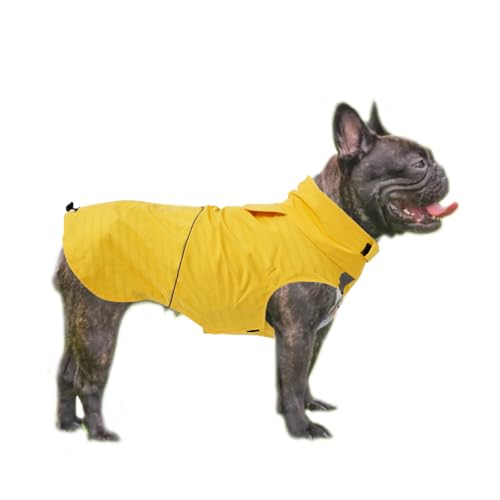 Dog Raincoat rain Jacket Poncho Great for Dog French English Bull...