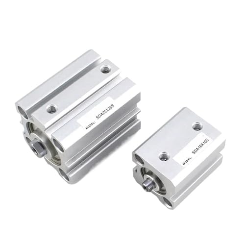 Cilindro compacto SDA12X5 resistente para automatización industrial SDA12 3