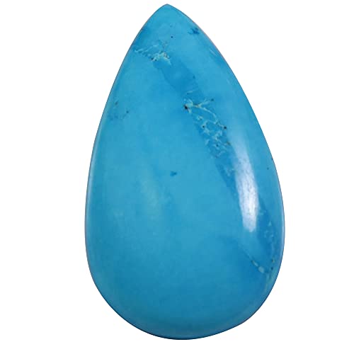 Cabochon en magnésite poire turquoise Ol55 pour remplacer vos pierres ternes