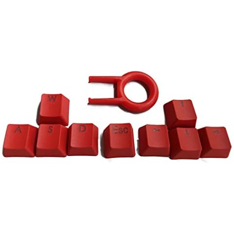 Keyboard Caps 9 Keys PBT Backlit Keycaps WASD/ESC/Direction Key Cap Puller for MX Switch Cover